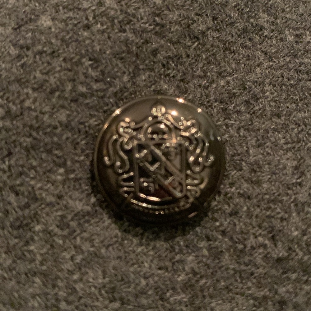 Banana Republic double breasted wool blend coat sz petite small - Picture 4 of 8